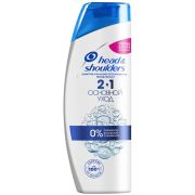 HEAD & SHOULDERS Шампунь и бальзам-ополаскиватель против перхоти 2в1 Основной уход 400мл
