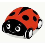 STELLAR Машинка для малышей «Божья коровка»