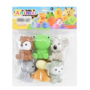 Набор «Животные» для купания, ПВХ, (6 шт), в/п 17,5*20*3 см