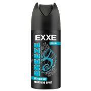 EXXE MEN мужской дезодорант аэрозоль BREEZE, 200 мл (XL размер)