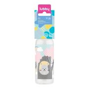 LUBBY Бутылочка для кормления с соск. мол., от 0 мес, 250 мл, PP, лат.  1\12