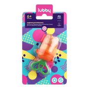 LUBBY Изделие для прикорма, с сил. сеткой, от 6 мес, PP, сил.  1\12