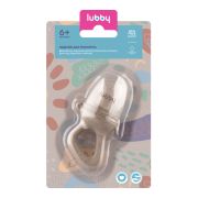 LUBBY Изделие для прикорма, дизайн мраморная крошка, с сил. сеткой, от 6 мес, PP, сил.  1\6