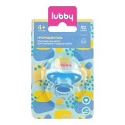 LUBBY Прорезыватель, от 4 мес, с колп., PP, силикон  1\12