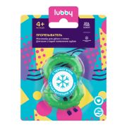LUBBY Прорезыватель с гелем, фигур., от 4 мес., EVA  1\12