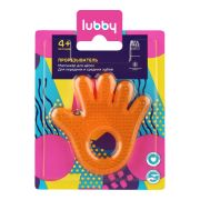 LUBBY Прорезыватель, с водой, от 4 мес, EVA, вода  1\12
