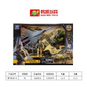 Военная техника в наборе OBL954253 HW-M143-4 (1/36)