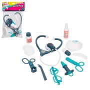 Набор Girl's club «Доктор», 12 деталей, стетоскоп (свет, звук), в/п 19*30*6 см