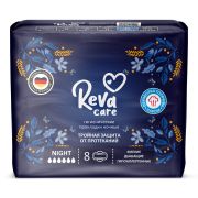 REVA Гигиенические прокладки Care Night, 8 шт RCGNg08