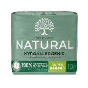 REVA Гигиенические прокладки Care Natural Super, 10 шт RCOGS010