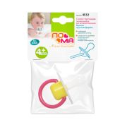 ПОМА Соска-пустышка силиконовая, баллон круглой формы, 1 шт. (силикон, ПП) 4+  4512