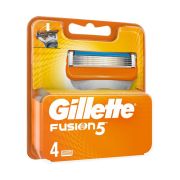 GILLETTE FUSION Сменные кассеты для бритья 4шт 1/20
