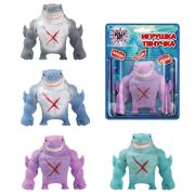 Игрушка-антистресс «АКУЛА», 10 см, ассорти, 4 цвета, блистер, JOLLY JOT (ДЖОЛЛИ ДЖОТ), 665780