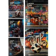 Тетрадь КЛЕТКА 96л. ГРАФФИТИ И СПОРТ (96-8441) 5диз в сп, твин-лак, холодное тис