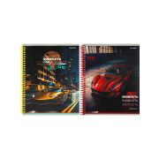 Тетрадь КЛЕТКА А5, 96л. АВТО КЛАССА ПРЕМИУМ (96-6322) цветная спираль, твин-лак