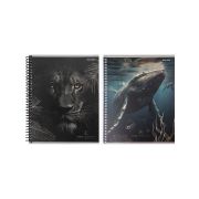 Тетрадь КЛЕТКА А5, 96л. ВЕЛИЧИЕ ЖИВОТНОГО МИРА (96-6324) цветная спираль, твин-лак