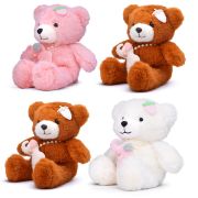 Мягкая игрушка «Медведь в бусах» 30 см М1459