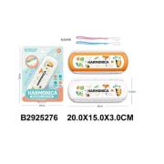 Гармошка губная, 2 цв. в ассортименте, размер: 16*6,2*3 см, на блистере 20*15*3 см 2925276