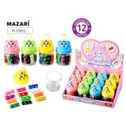 Тесто для лепки ТИГРЁНОК, 12 цв. M-20652