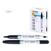 Маркер для CD/DVD двустор. BINATEX,ЧЕРНЫЙ,2/0.5мм M-5010