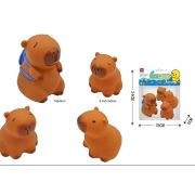Набор игрушек для купания «Капибары», размер шт: 7*6*9 см; 4,5*5,5*6 см, в/п 24*6*18 см ZY1866400