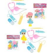 Игровой набор «Юный доктор»(6 дет.,мини куколка , цвет микс, в пакете) ( Арт. Y12558003)