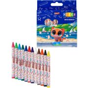 TM «Profit»Набор восковых мелков для дет.твор. СМЫШЛЁНЫЙ КОТЁНОК (ШМ-4521),12цв в к/к с подв, кр 48