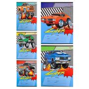 Тетрадь 12л. косая линия «Турбомашинки» 124381 УТМ01337048