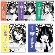 Тетрадь 18 л. клетка «I love...» формат А5,  73986 УТМ01430857