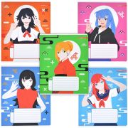 Тетрадь 24л А5 линейка «Девушки» 14358/5 УТМ01450532