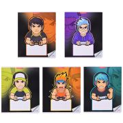 Тетрадь 24л линейка А5 полн УФ лак «Геймер» 13399/5 УТМ01402777