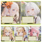 Тетрадь 24 л. клетка «Эльфы Аниме» 60578 УТМ01437197