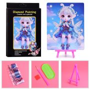 Мозаика алмазная «Девочка-бабочка» 15*20см 00-7610 УТМ01502552