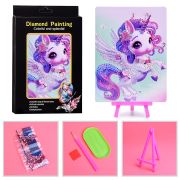 Мозаика алмазная «Единорожка» 15*20см 00-7611 УТМ01502553