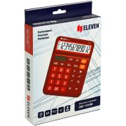 Калькулятор настольный Eleven CDC-110-RD, 12 разрядов, двойное питание, 125*160*28мм, красный CDC-11